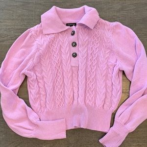 Pretty sweater pinkish purple